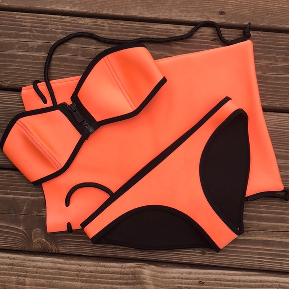 triangl swimwear Other - neon orange Triangl bikini